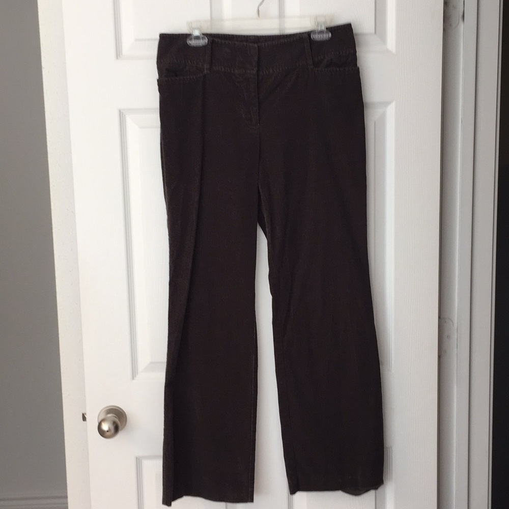 Loft Ann brown corduroy pants